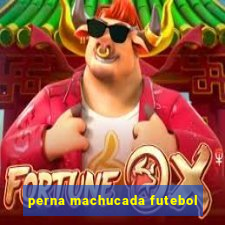 perna machucada futebol